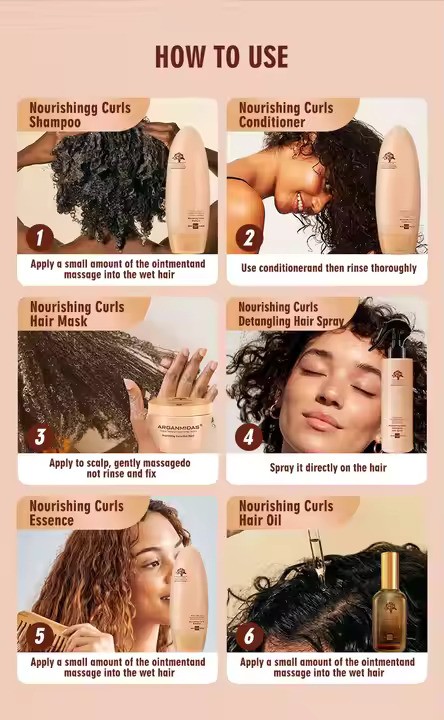 شامپوی موی فر آرگان میداس